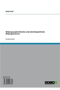 Bildungsungleichheiten Und Schichtspezifische Bildungschancen