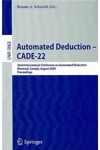 Automated Deduction - Cade-22