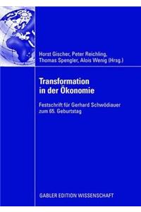 Transformation in der Ökonomie