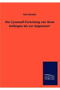 Cynewulf-Forschung Von Ihren Anfangen Bis Zur Gegenwart