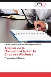 Analisis de La Competitividad En La Empresa Abulense