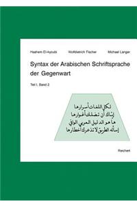 Syntax Der Arabischen Schriftsprache Der Gegenwart