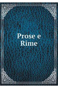 Prose e Rime