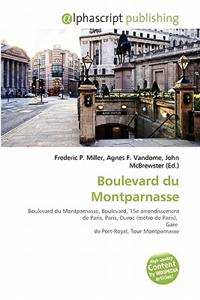 Boulevard Du Montparnasse