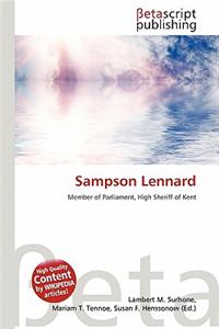 Sampson Lennard