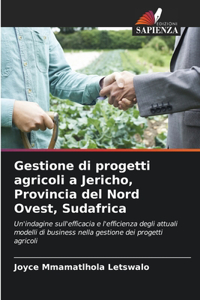 Gestione di progetti agricoli a Jericho, Provincia del Nord Ovest, Sudafrica