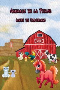 Animaux de la Ferme Livre de Coloriage