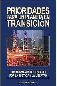 Prioridades para un planeta en transición