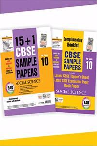 EAD 15+1 cbse sample papers for class 10 Social science for 2019 examination