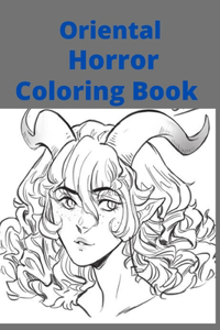 Oriental Horror Coloring Book