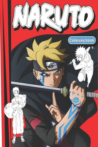 Naruto coloring book