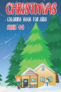 Christmas Coloring Book for Kids Ages 4-8