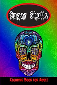 Sugar Skulls Coloring Book for Adults