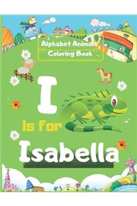 Alphabet Animals Coloring Book