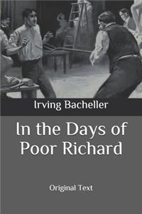 In the Days of Poor Richard
