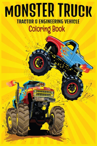 Monsters Truck Coloring Book