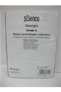 Harcourt School Publishers Science: Below Level Reader Collection Grade 5