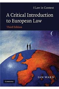 Critical Introduction to European Law