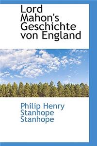 Lord Mahon's Geschichte Von England