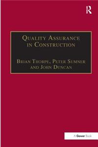 Quality Assurance in Construction