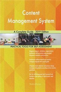 Content Management System A Complete Guide - 2019 Edition