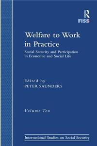 Welfare to Work in Practice