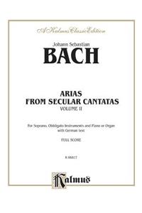 Arias from Secular Cantatas, Volume 2