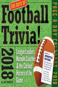 Year of Football Trivia! Page-A-Day Calendar 2018