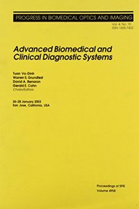 Advanced Biomedical and Clinical Diagnostic Systems (Proceedings of SPIE)