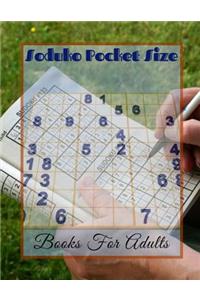 Soduko Pocket Size Books For Adults