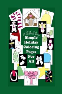 D. McDonald Designs Simple Holiday Coloring For All