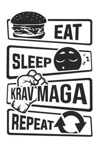 Eat Sleep Krav Maga Repeat