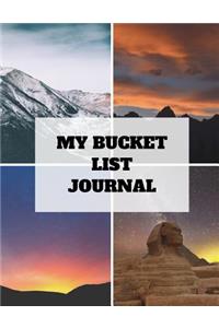 My Bucket List Journal