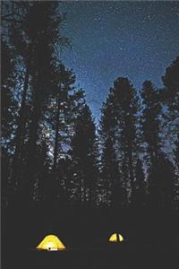 Tent Camping at Night