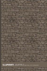 Illuminati JOURNALS (120 page, 6x9, Stonescape)