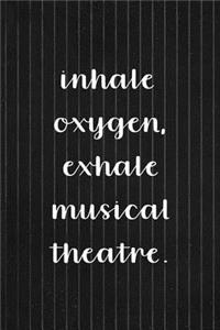 Inhale Oxygen, Exhale Musical Theatre