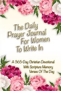 The Daily Prayer Journal For Women To Write In