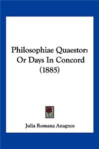 Philosophiae Quaestor