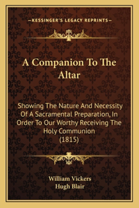 Companion To The Altar