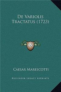 De Variolis Tractatus (1723)