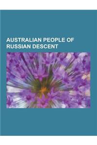 Australian People of Russian Descent