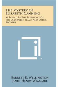 The Mystery of Elizabeth Canning