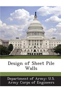 Design of Sheet Pile Walls