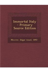 Immortal Italy