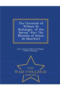 Chronicle of William de Rishanger, of the Barons' War