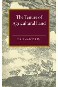 Tenure of Agricultural Land