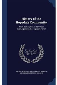 History of the Hopedale Community