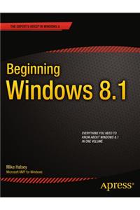 Beginning Windows 8.1