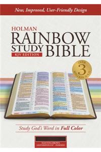 Rainbow Study Bible-KJV