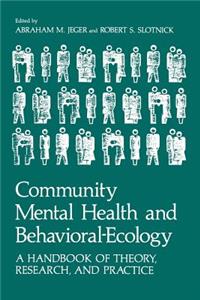 Community Mental Health and Behavioral-Ecology